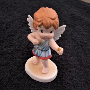 Cambell soup boy angle figurine